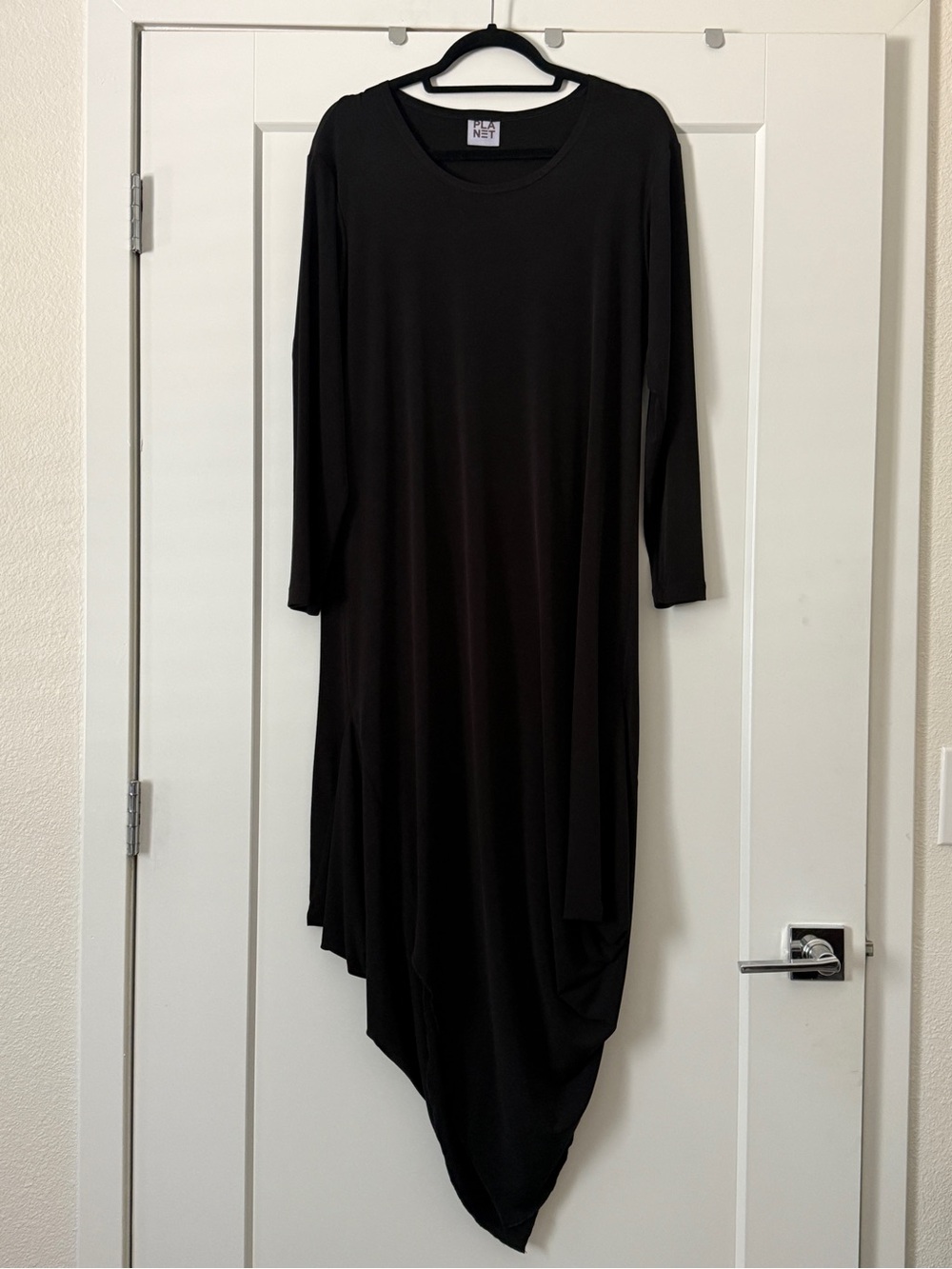 Planet Black Asymmetrical Dress